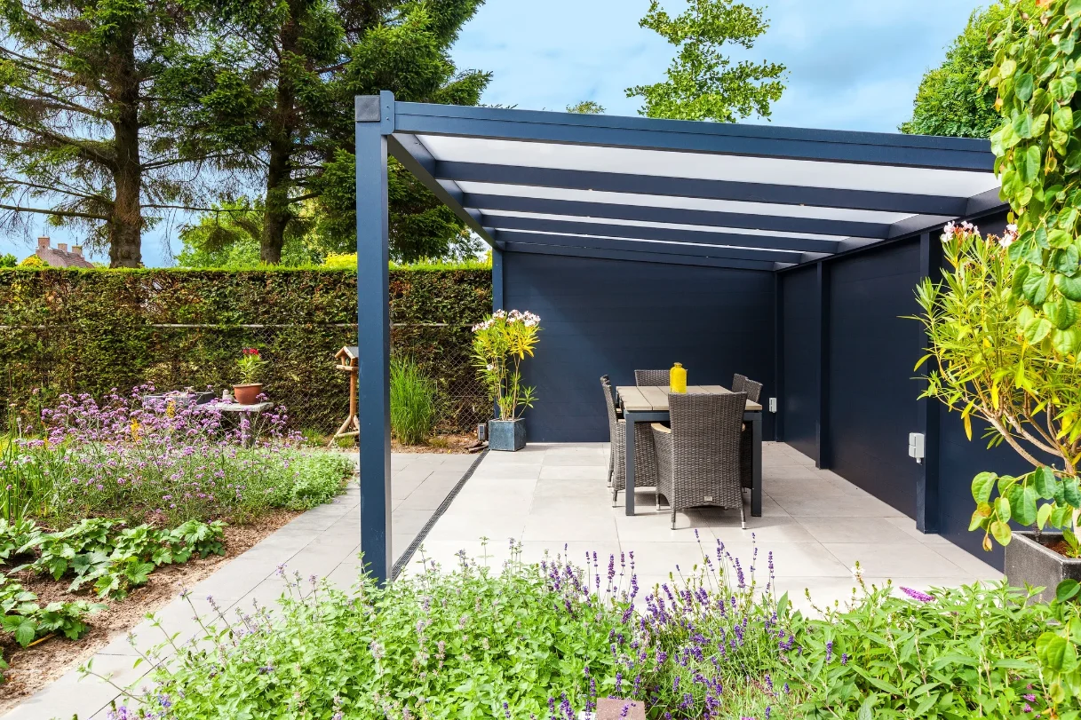 Warmify Deponti Veranda Louvered Roof Photo