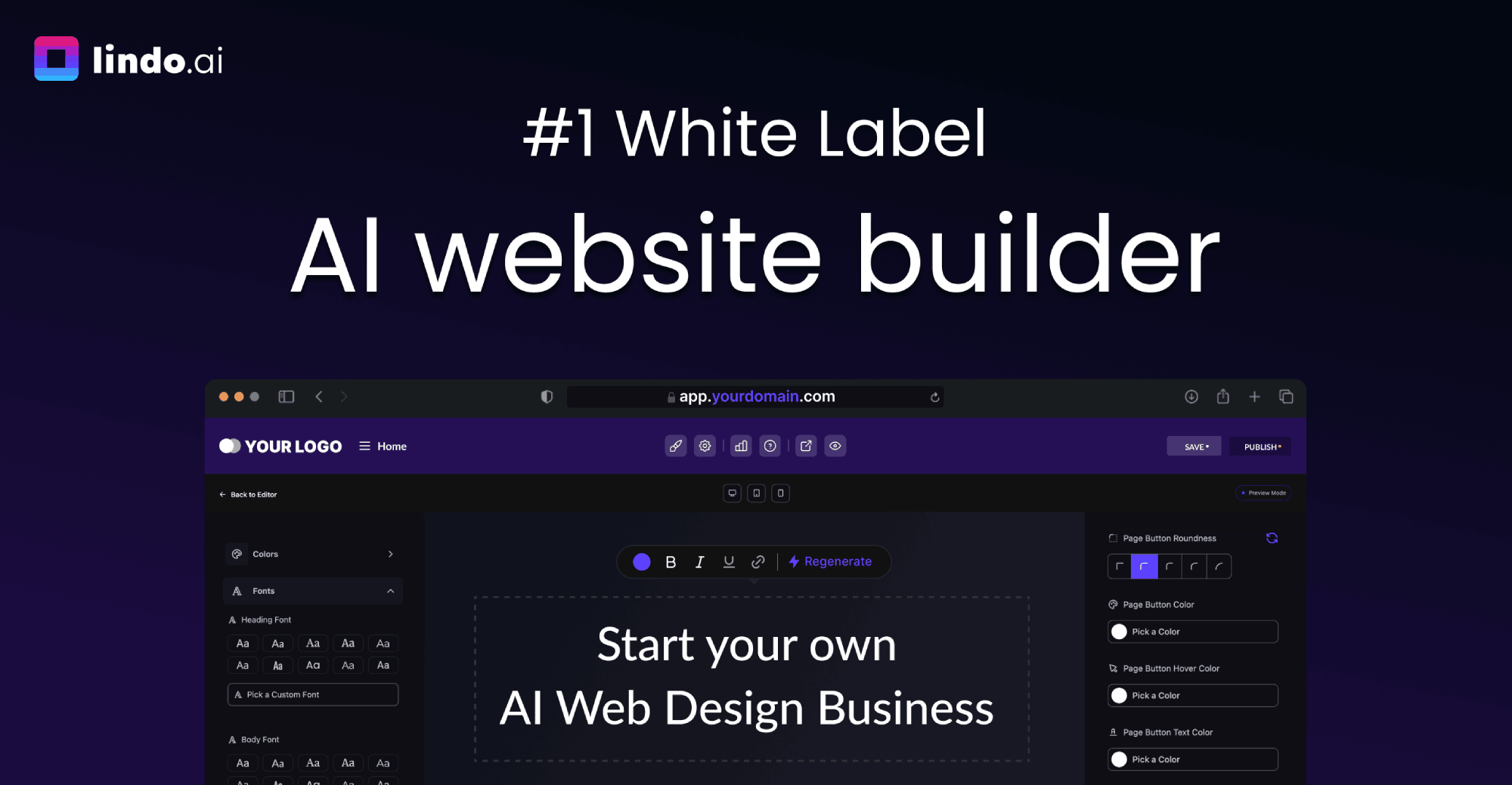 White Label Website Builder - Build Your Own Web Design Busniess