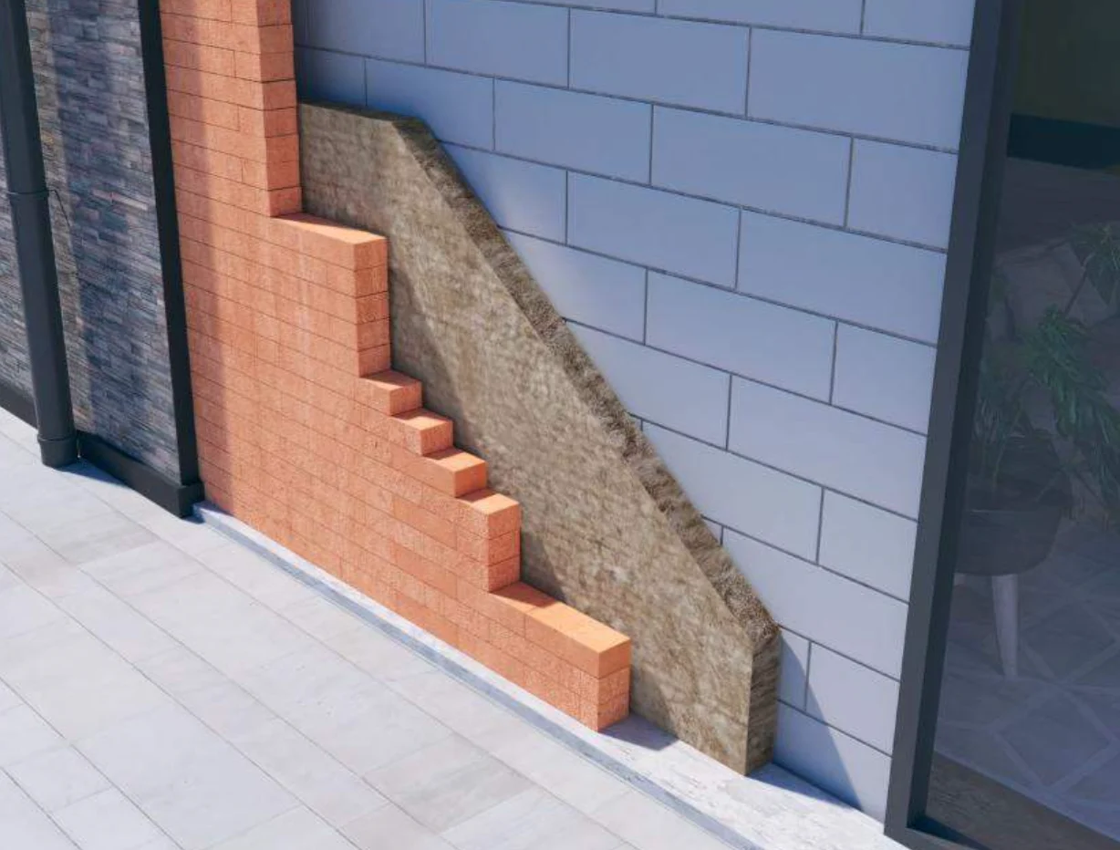 External Wall Insulation multi layer