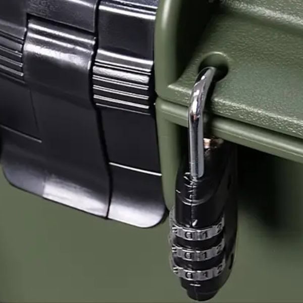 Suitcasee Icon Waterproof Suitcase Rolling Travel Luggage TSA lock detail