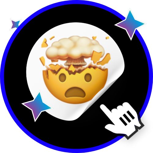Icône 'Jeux Milieu de Soirée' avec un emoji tête qui explose, parfaite pour animer la soirée entre amis