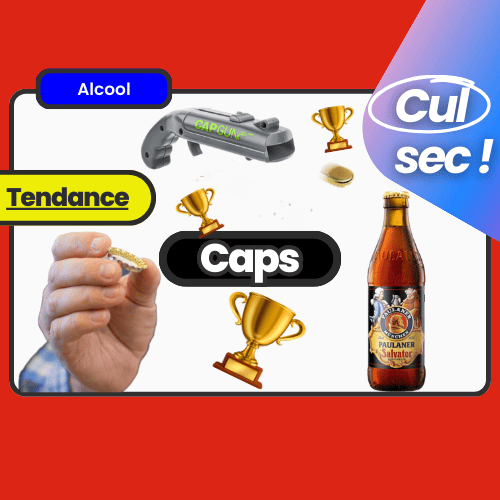 Un jeu de précision où les joueurs lancent des capsules pour atteindre des cibles, avec une ambiance compétitive et conviviale autour d'une bière