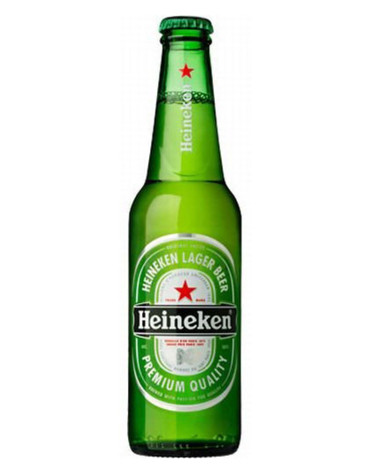 Bouteille de bière Heineken verte, emblématique et idéale pour une soirée entre amis