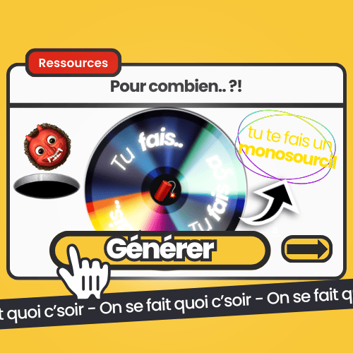 Générateur 'Pour combien', ressource interactive pour lancer des défis originaux en soirée